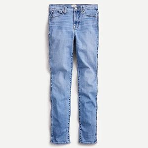 J. Crew 9" vintage straight jean with side slit
